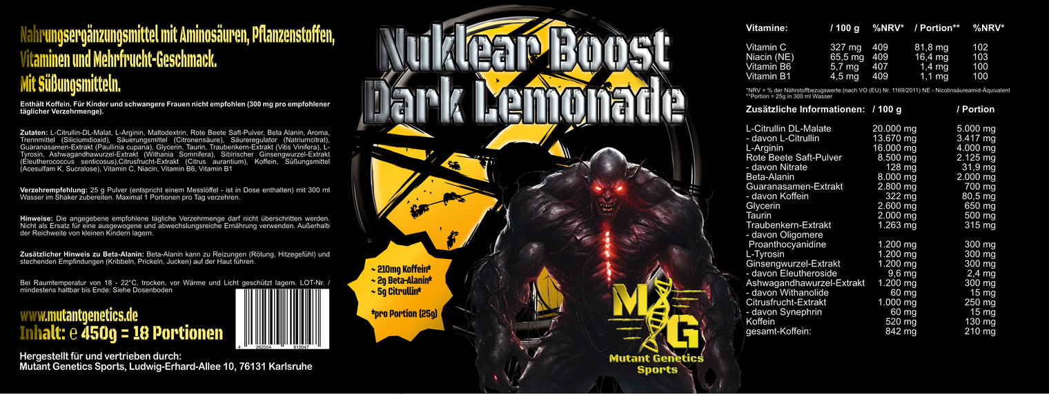 Nuklear Boost Pump- & Energie-Booster