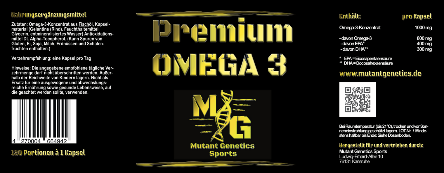 Premium Omega 3