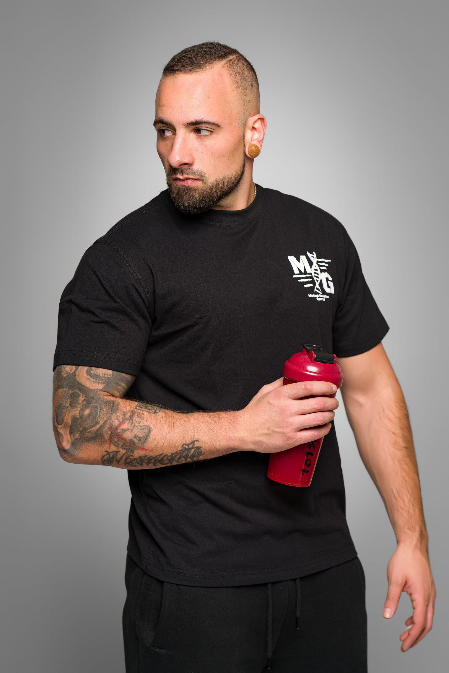 T-Shirt 101% - Schwarz