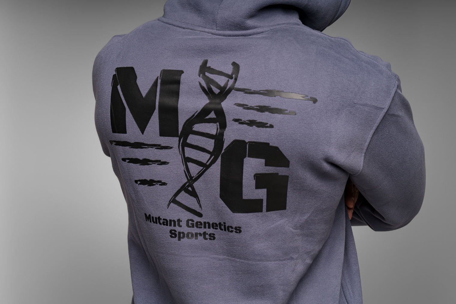 Mutant Genetics Sports Hoodie - Grau