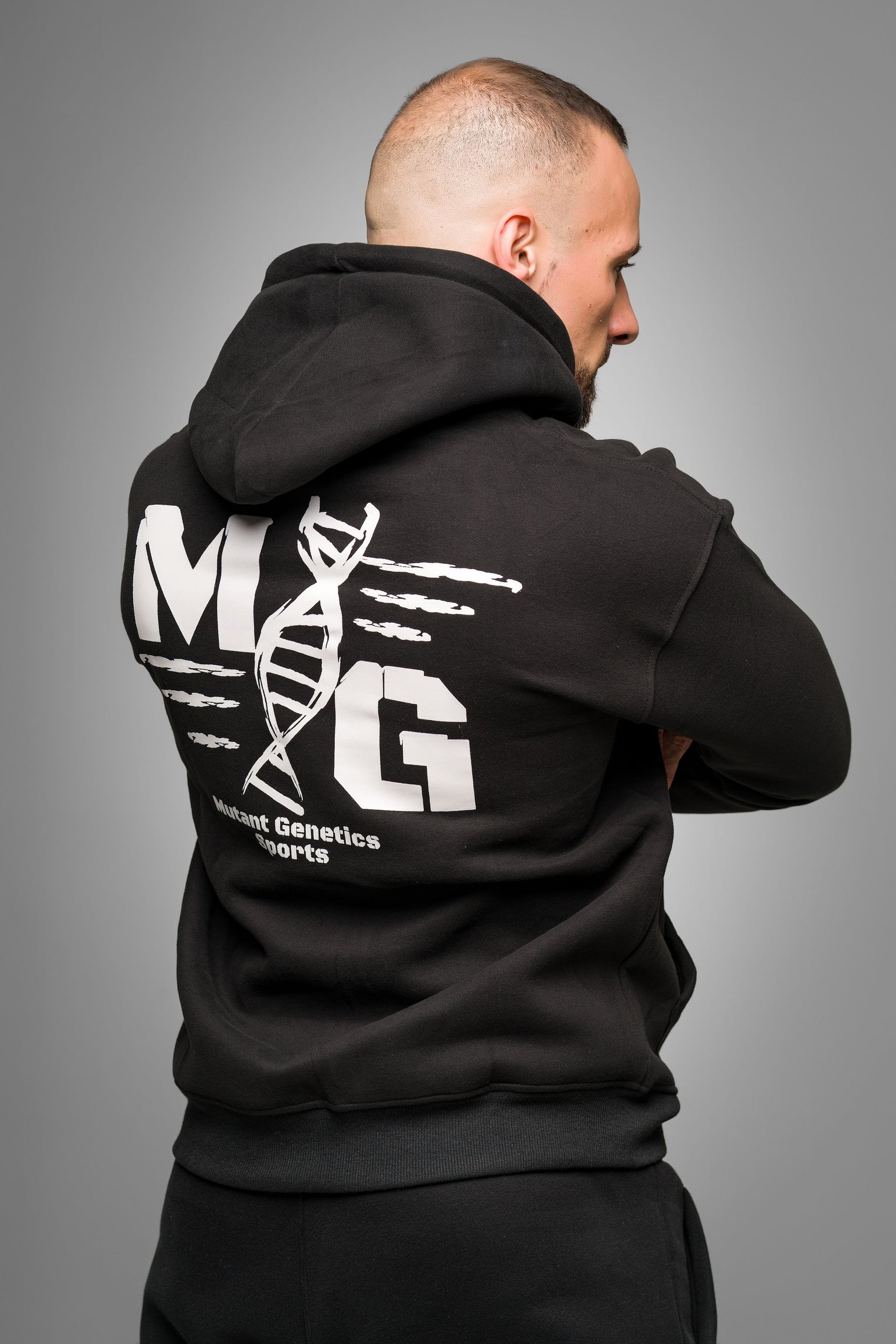 Mutant Genetics Sports Hoodie - Schwarz